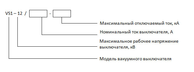 Автоматический вакуумный выключатель VS1-12